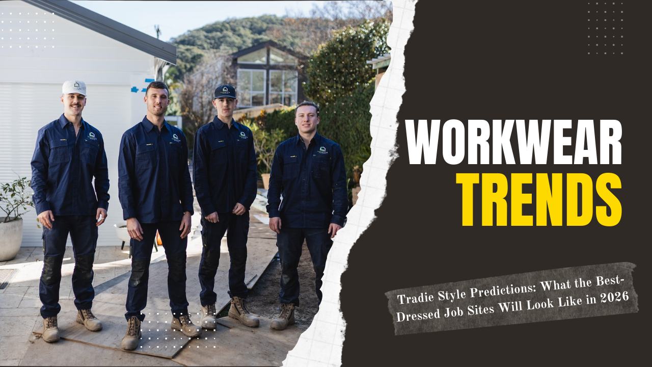 Tradie Style Predictions: What the Best-Dressed Job Sites Will Look Like in 2026