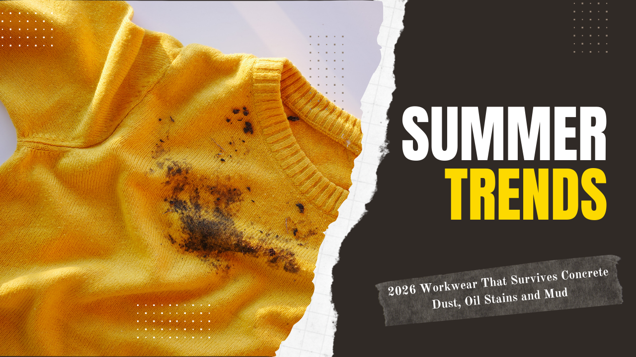 2026 Workwear That Survives Concrete Dust, Oil Stains and Mud