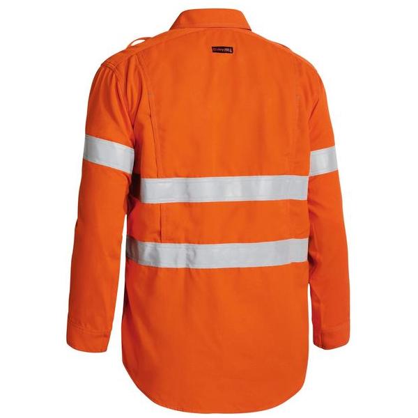 TenCate Tecasafe® Plus 700 Taped Hi Vis FR Vented Shirt - BS8081T