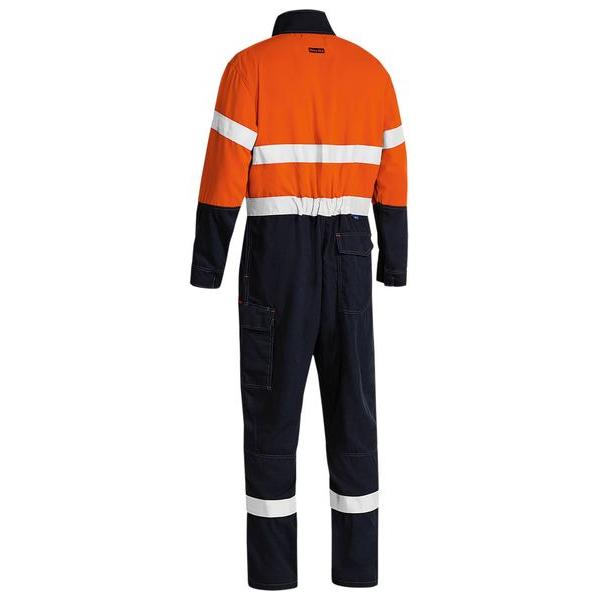 TenCate Tecasafe® Plus 580 Taped Hi Vis Lightweight FR Non Vented Engineered Coverall - BC8186T