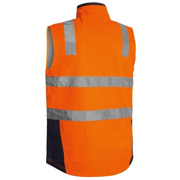 Taped Hi Vis Soft Shell Vest - BV0348T