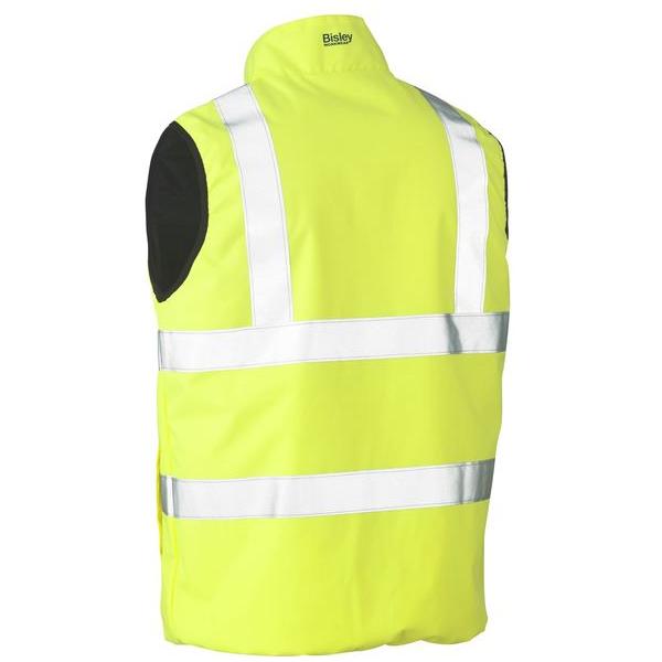Taped Hi Vis Reversible Puffer Vest - BV0330HT