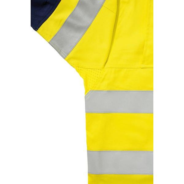 Taped Hi Vis Industrial Cool Vented Shirt - BS6448T