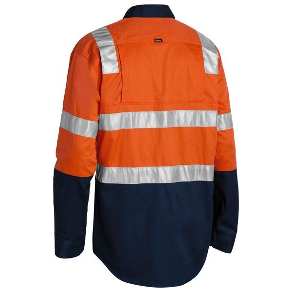 Taped Hi Vis Cool Lightweight Shirt with Shoulder Tape - BS6432T