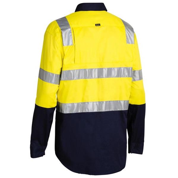 Taped Hi Vis Cool Lightweight Shirt with Shoulder Tape - BS6432T
