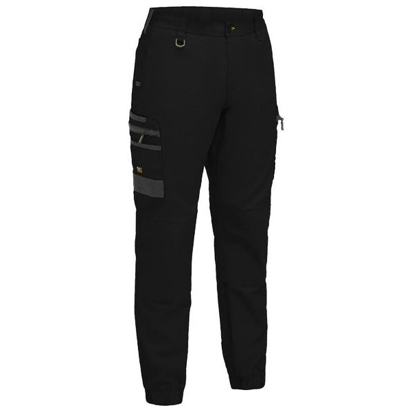 Flx and Move Elastic Waist Cargo Cuffed Pants - BPC6237