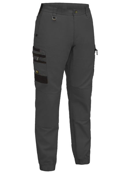 Flx and Move Elastic Waist Cargo Cuffed Pants - BPC6237