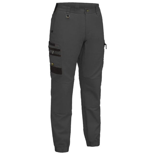 Flx and Move Elastic Waist Cargo Cuffed Pants - BPC6237