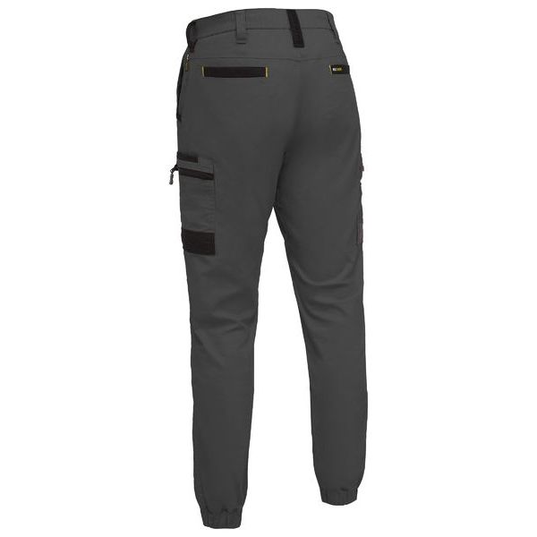 Flx and Move Elastic Waist Cargo Cuffed Pants - BPC6237