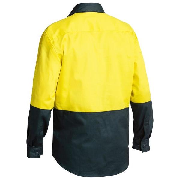 Hi Vis Closed Front Drill Shirt - BSC6267