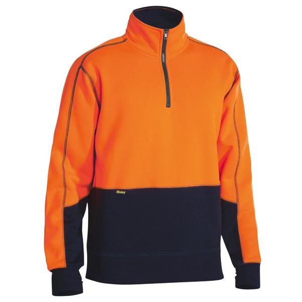 Hi Vis Fleece 1/4 Zip Pullover - BK6989