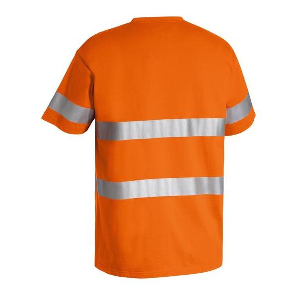 Taped Hi Vis Cotton T-Shirt - BK1017T
