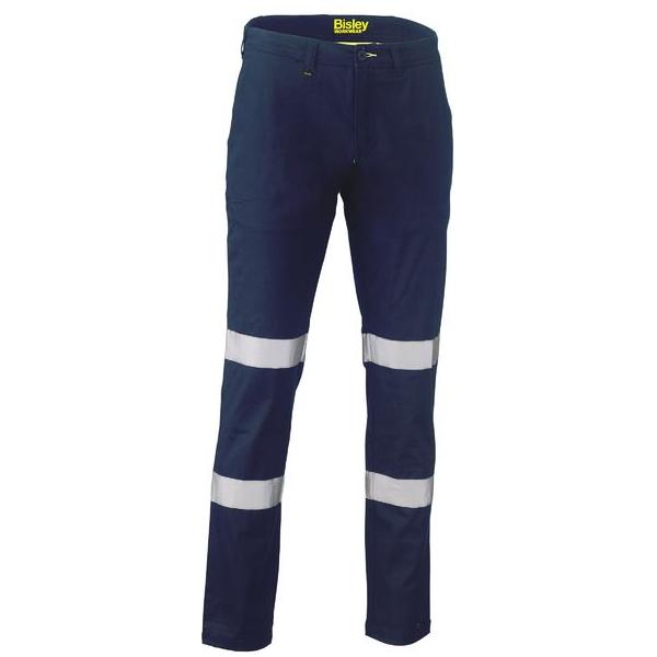 Taped Biomotion Stretch Cotton Drill Work Pants - BP6008T