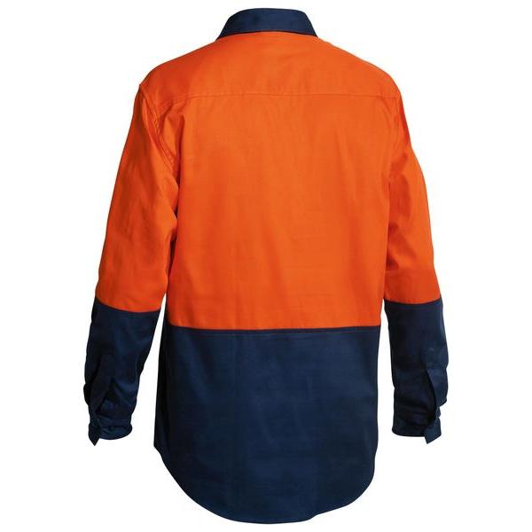 Hi Vis Closed Front Drill Shirt - BSC6267