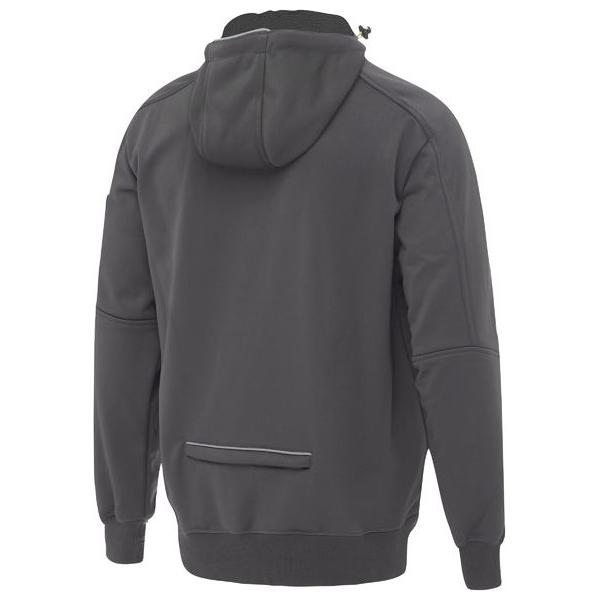 Work Fleece Zip-Front Hoodie with Sherpa Lining - BK6925