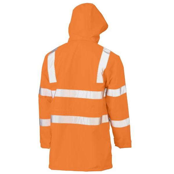 Taped Hi Vis Rail Wet Weather Jacket - BJ6964T