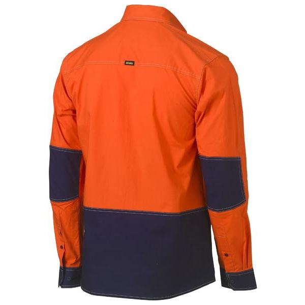 Flx & Move Two Tone Hi Vis Utility Shirt - BS6177
