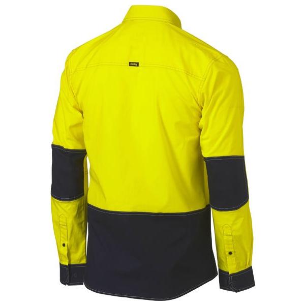 Flx & Move Two Tone Hi Vis Utility Shirt - BS6177