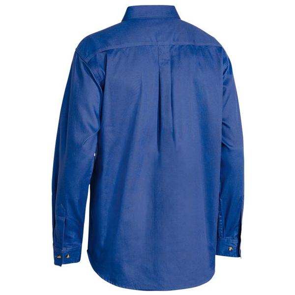 Closed Front Cotton Drill Shirt - BSC6433