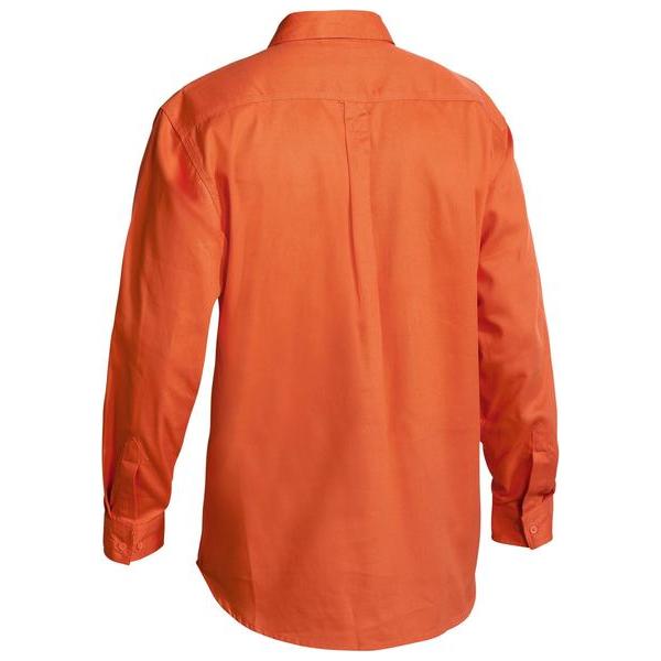 Closed Front Cotton Drill Shirt - BSC6433
