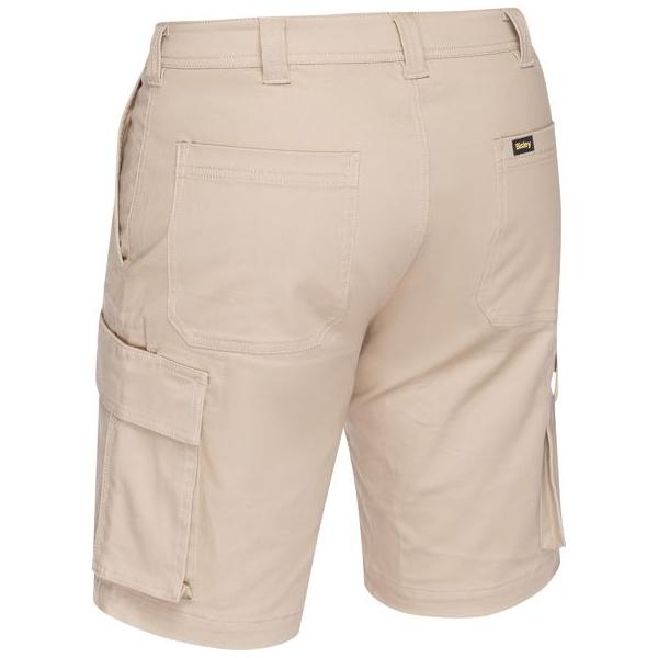 Stretch Cotton Drill Cargo Short - BSHC1008