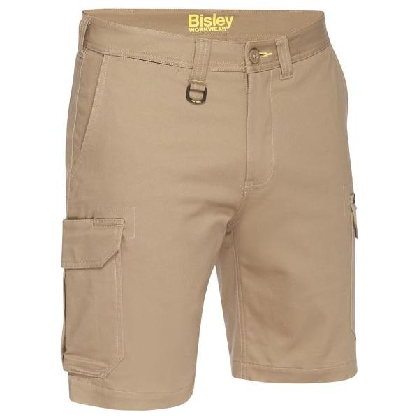 Stretch Cotton Drill Cargo Short - BSHC1008