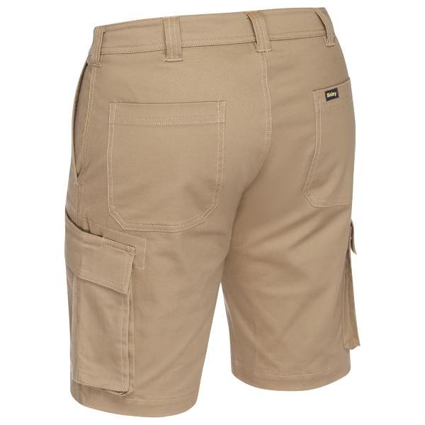 Stretch Cotton Drill Cargo Short - BSHC1008