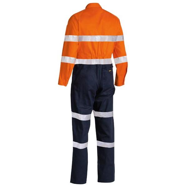 Taped Hi Vis Drill Coverall - BC6357T