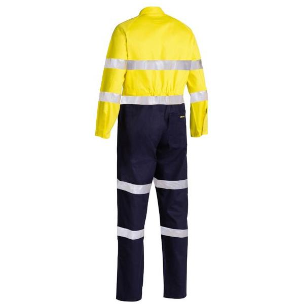 Taped Hi Vis Drill Coverall - BC6357T