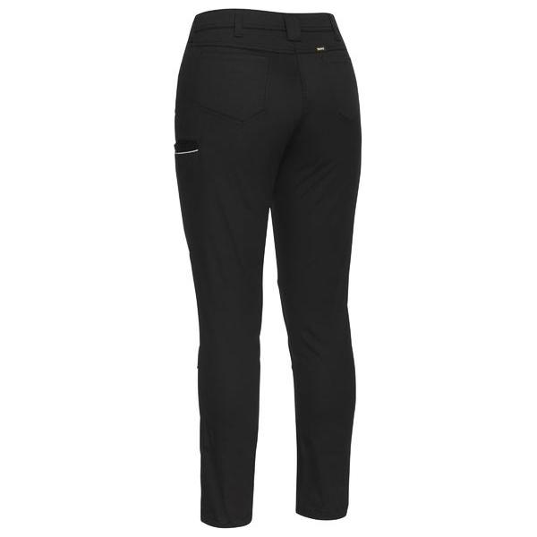 SALE - Womens Mid Rise Stretch Cotton Pants - BPL6015