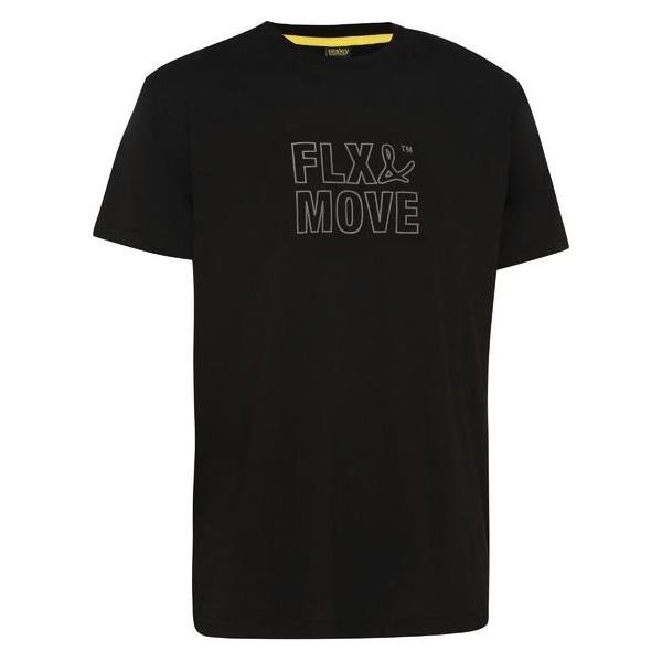 Flx & Move Cotton Outline Print Tee - BKT085