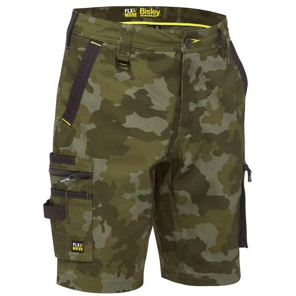 Flx & Move Stretch Canvas Camo Cargo Short - Limited Edition - BSHC1337