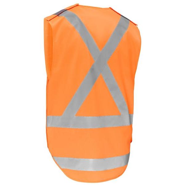 X Taped Hi Vis Detachable Safety Vest - BV0440XT