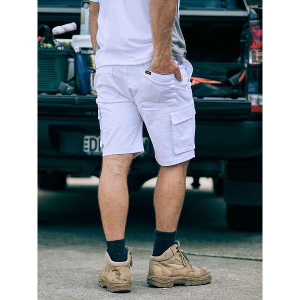Stretch Cotton Drill Cargo Short - BSHC1008