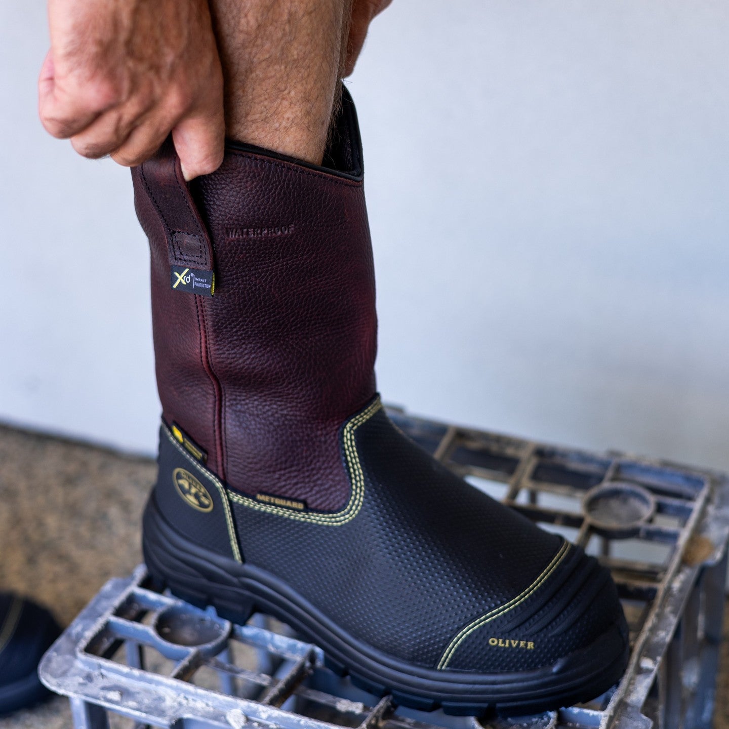 Oliver 54590WRMP Pull on Riggers Boot