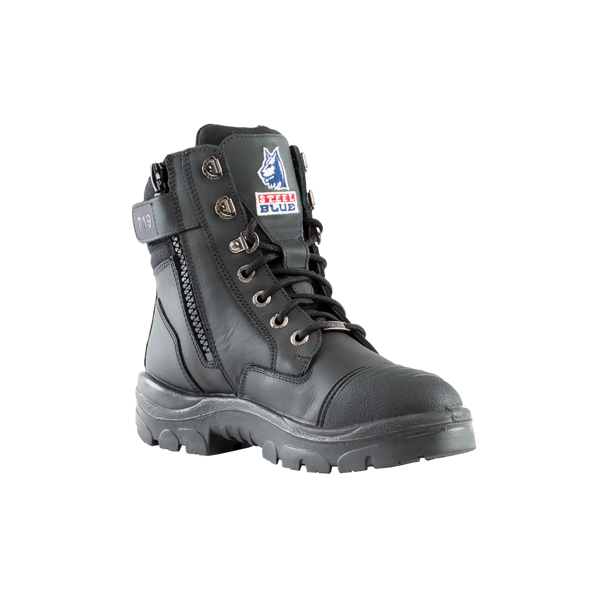 Steel Blue 512719 Southern Cross Ladies Zip Safety Boots