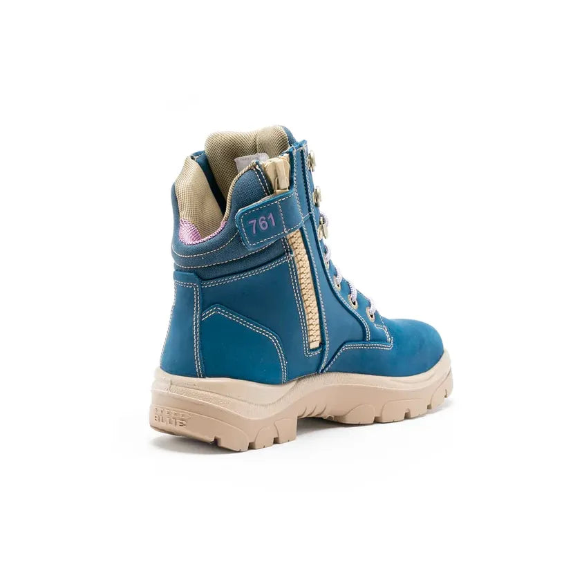 Steel Blue 512761 Southern Cross Ladies L/U Zip Safety Boot