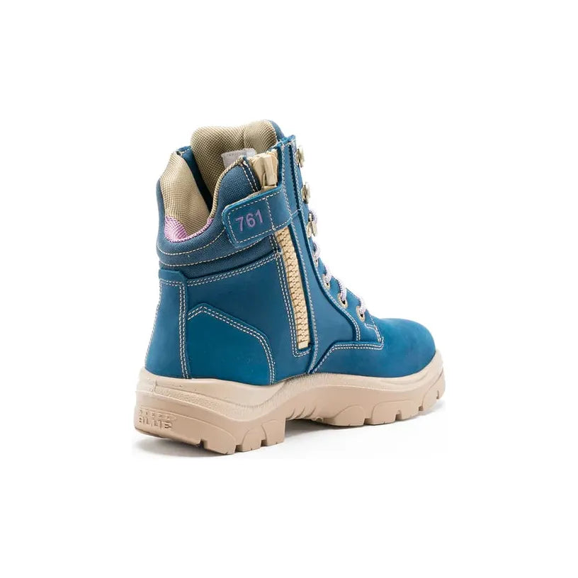 Steel Blue 761Southern Cross Ladies L/U Zip Safety Boot