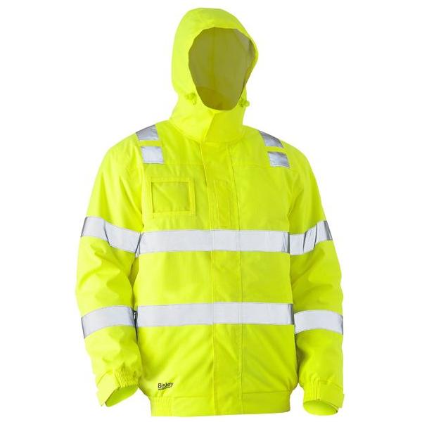 Taped Hi Vis Wet Weather Bomber Jacket - BJ6770T