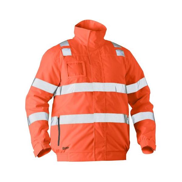 Taped Hi Vis Wet Weather Bomber Jacket - BJ6770T