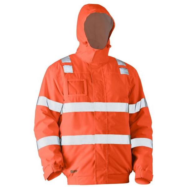 Taped Hi Vis Wet Weather Bomber Jacket - BJ6770T
