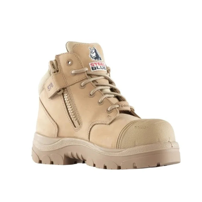 Steel Blue 518578 Parkes Ladies L/U Zip Scuff Composite Safety Boot