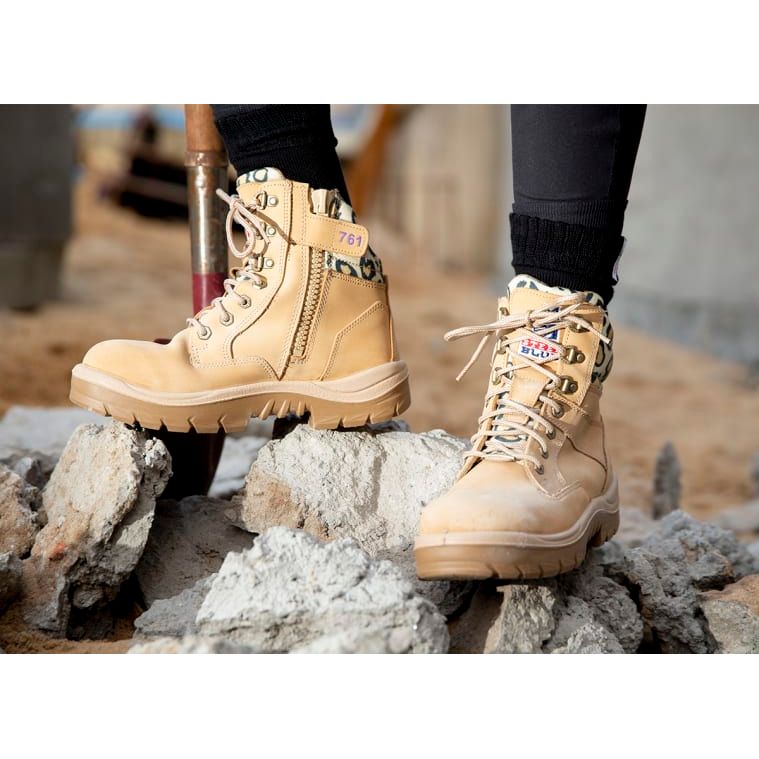 Steel Blue 512761 Southern Cross Ladies L/U Zip Safety Boot