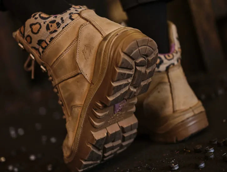 Steel Blue 522761 Southern Cross Ladies L/U Nitrile Zip Safety Boot