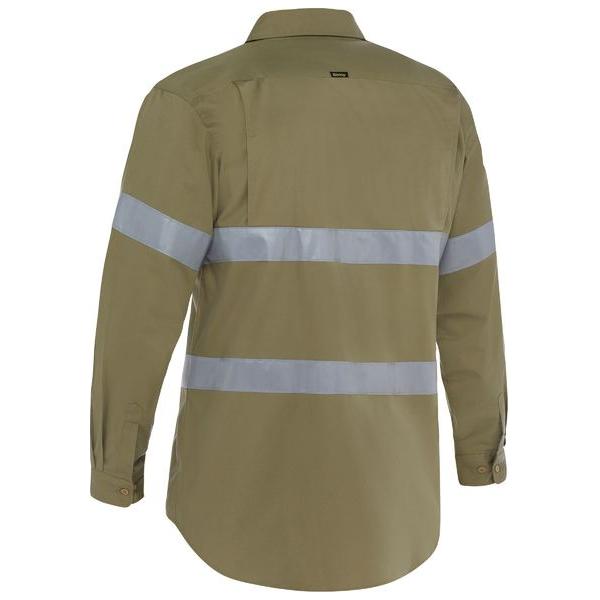 Bisley Taped Cool Lightweight Drill Shirt - BS6883T
