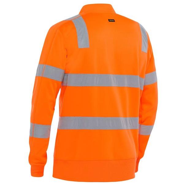 Taped hi Vis 1/4 Zip Pullover - BK6814T