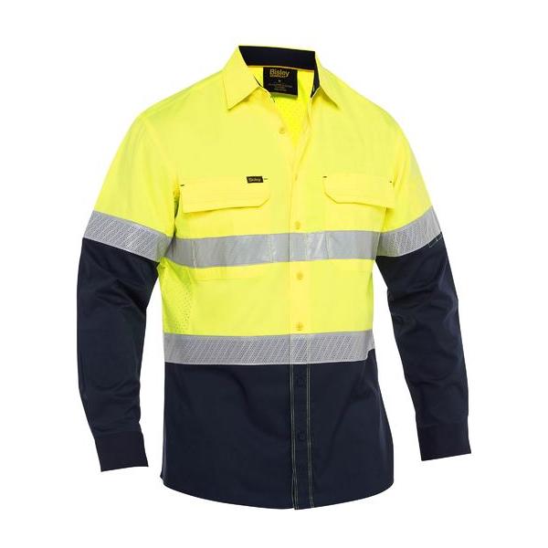 X Airflow Hi Vis Taped Stretch Ripstop Shirt - BS6491T
