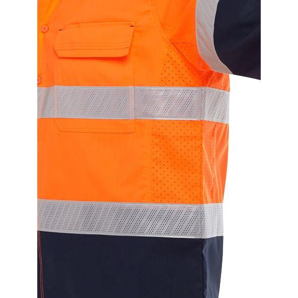 X Airflow Hi Vis Taped Stretch Ripstop Shirt - BS6491T