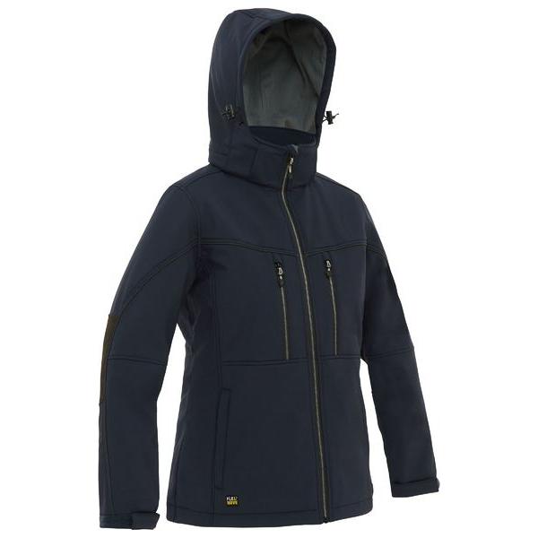 Womens Flx & Move Hooded Soft Shell Jacket - BJL6570