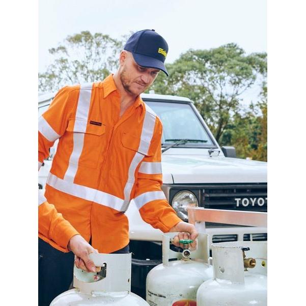 Apex 185 X Taped Biomotion Hi Vis FR Ripstop Vented Shirt - BS8439XT